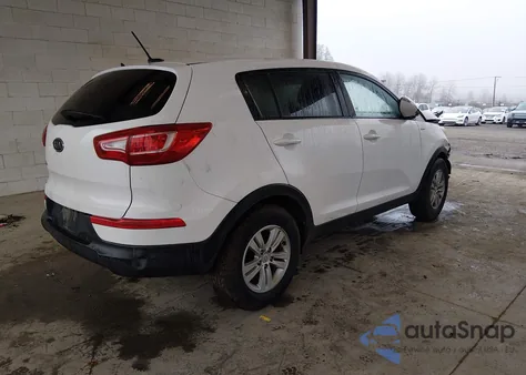 2011 Kia Sportage Lx из США, поврежденный, VIN KNDPBCA25B7115665